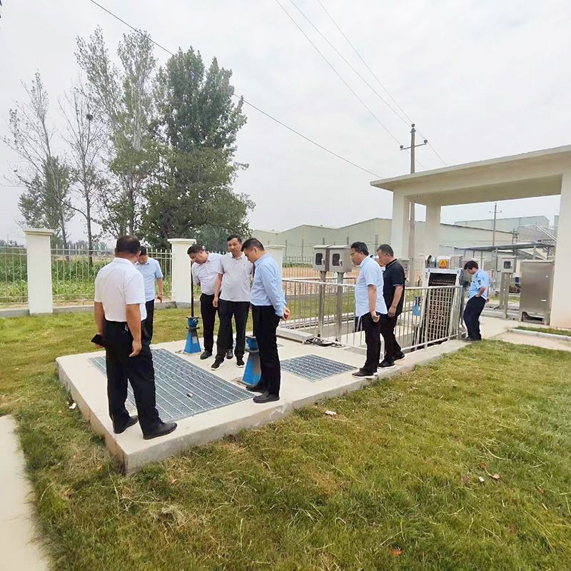 熱烈歡迎各領(lǐng)導(dǎo)視察我司承建的寧陵縣污水處理廠項目